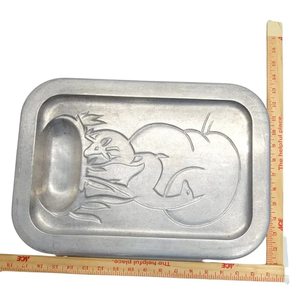 Vintage Griswold Aristocraft Cast Aluminum Deer Meat Carving Serving Platter